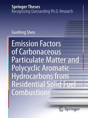 cover image of Emission Factors of Carbonaceous Particulate Matter and Polycyclic Aromatic Hydrocarbons from Residential Solid Fuel Combustions